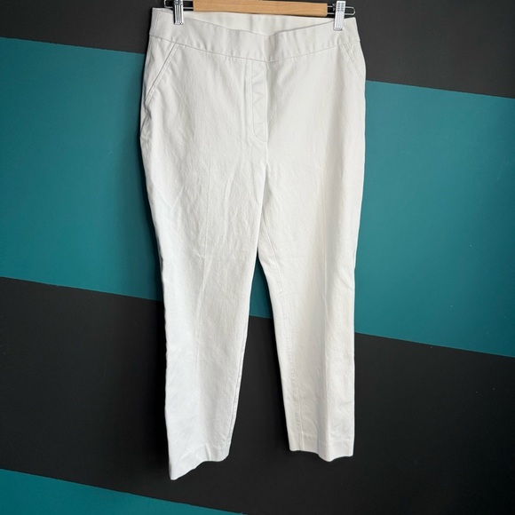 SPANX White Straight Leg Pants - Picture 2 of 13